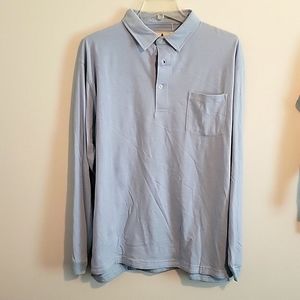 Southern pine long sleeve polo